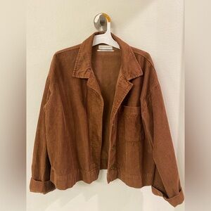 Urban Outfitters Tan Corduroy Jacket